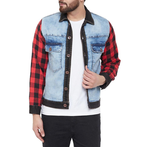 Chaqueta de Mezclilla para Hombre, Peso Pesado, Chaqueta de Jean de Algodón, Fabricante Personalizado OEM ODM, Proveedor Mayorista de Marca Privada - Product Image 1