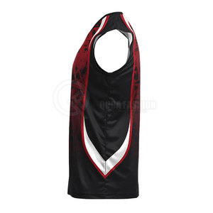 Uniforme de voleibol elegante hecho con tela de secado rápido, perfecto para equipos escolares, clubes deportivos y jugadores profesionales de voleibol. - Product Image 5