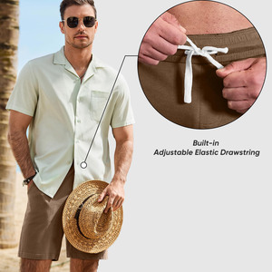 Pantalones Cortos Deportivos Personalizados con Logotipo OEM, Pantalones Cortos de Gimnasio de Felpa, Ropa Deportiva, Felpa Francesa 100% Algodón, Pantalones Cortos Deportivos para Hombre - Product Image 2