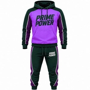 Ensemble de survêtement deux pièces pour homme, best-seller, sweat à capuche et pantalon de jogging, vêtements de sport athlétiques, directement de l'usine - Product Image 1