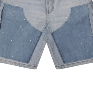 Shorts de Mezclilla con Cristales de Imitación Personalizados, Proveedor OEM, Marcas Emergentes, Etiqueta Privada, Opciones de Producción Flexibles - Product Image 4