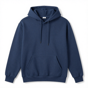 เสื้อฮู้ดดี้ทรงบ็อกซี่แบบครอป ผ้าฝ้าย 100% เฟรนช์เทอร์รี่ 500GSM ทรงโอเวอร์ไซส์ หนานุ่ม - Product Image 1