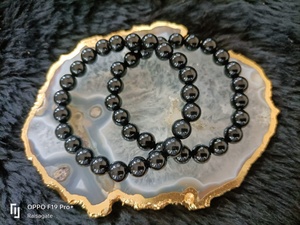 Natural Black Obsidian <b>Bracelet</b> Crystal 8mm Beaded <b>Bracelet</b> <b>Healing</b> Gemstone Jewelry Protection Reiki Chakra Gift - Product Image 5