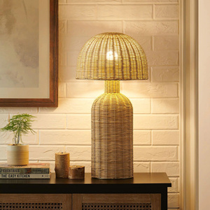 Vietnam Handmade Rattan Lampshade Stylish <b>Table</b> Lighting Decor For Wholesale Collection At Best Price - Product Image 2