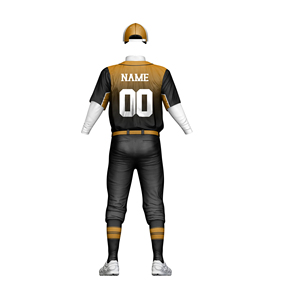 ชุดเบสบอลแบบกำหนดเองได้ พร้อมโลโก้ทีมของคุณ ชุดกีฬาระบายอากาศ ชุดเบสบอลซอฟต์บอลสำหรับผู้ชาย ระบายอากาศได้ดี - Product Image 2