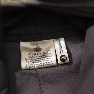 Vente en gros de sweats à capuche personnalisés avec impression 3D en relief, sweats à capuche surdimensionnés pour hommes, sweats à capuche unisexes avec logo imprimé en mousse, sweats à capuche épais - Product Image 5