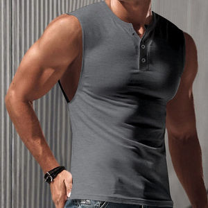 เสื้อกล้ามคอเต่าผู้ชาย ระบายอากาศได้ดี ผลิตจากโพลีเอสเตอร์ 92% แห้งเร็ว คุณภาพสูง ขายส่งดีที่สุด เหมาะสำหรับออกกำลังกาย ฟิตเนส รับผลิตตามแบบ - Product Image 2