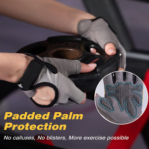 Gants de musculation à succès avec support de poignet intégré, gants d'entraînement à paume complète pour hommes, idéaux pour la gym, le cyclisme, le fitness et les tractions - Product Image 3