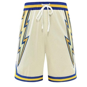 Pantalones Cortos Deportivos para Hombre, Estilo Moderno, Ecológicos, Cintura Elástica, Transpirables, de Malla, Color Sólido, Secado Rápido, Estilo Vintage, para Verano - Product Image 5