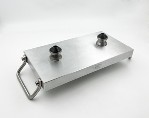 HE-R06753 de palette d'adaptateur de changement rapide de <span class=keywords><strong>point</strong></span> zéro de la distance d'installation d'aluminium ou d'acier 200 mm - Product Image 4