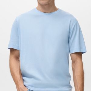 Custom 100% Cotton New Arrival <b>Men's</b> <b>Oversized</b> <b>Gym</b> Fitness Training T-<b>Shirts</b> Plain Dyed O-Neck OEM ODM - Product Image 1