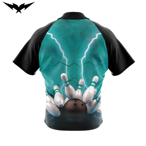 Maillot de bowling personnalisé à séchage rapide avec logo, chemises de bowling personnalisées pour hommes, chemises d'équipe pour club, chemise unisexe à manches courtes - Product Image 6