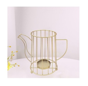 OEM Custom Design Iron <b>Lantern</b> <b>Candle</b> Holder for Wedding and Festive Decoration - Product Image 1