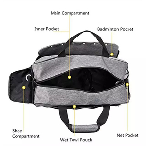 Hot Selling Leather Duffel <b>Bags</b> for Men Women Genuine Leather Travel <b>Overnight</b> Weekend Leather Duffle <b>Bag</b> - Product Image 2