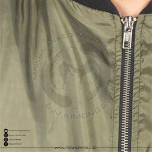 Chaqueta Bomber de Satén para Hombre Mawra con Logotipo Personalizado, Camuflaje, Patchwork, Impermeable, Transpirable, Ecológica, Bordada, con Cierre, Unisex - Product Image 4