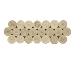<b>Large</b> Extra <b>Large</b> Braided 100% Organic Jute Eco-Friendly Bohemian Style Solid Color Handmade Area <b>Rug</b> OEM Manufacturing Custom - Product Image 1