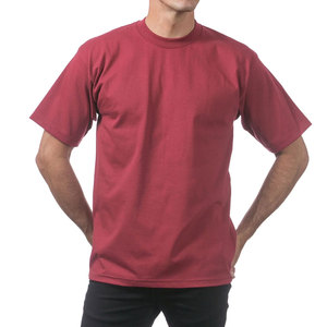 เสื้อยืดคอกลมทรงหลวมโอเวอร์ไซส์สำหรับผู้ชาย สไตล์สตรีทแวร์ ผ้าหนา น้ำหนักมาก แบบดรอปโชว์เดอร์ - Product Image 4