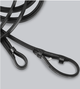 Longe en caoutchouc avec attaches à boucle pour l'entraînement des chevaux, longueur 54 pouces, équipement équestre - Product Image 2