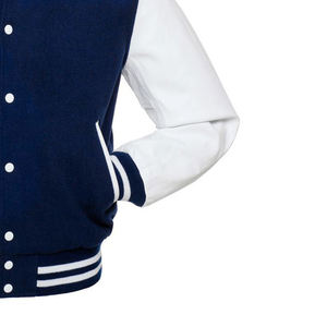 Nouvelle arrivée : veste universitaire d'hiver pour homme, style baseball, haute qualité, 100% coton molletonné, design personnalisé, broderie. - Product Image 5