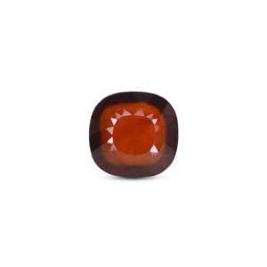 Premium Hessonite Gomed 7.2 Carat Natural Cushion Cut Faceted Loose Gemstone for Fine Jewelry - Product Image 1