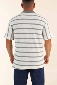 เสื้อเชิ้ตผู้ชายแบบสั่งตัดพอดีตัว เนื้อผ้านุ่ม ใส่สบาย ลายคู่รักน่ารัก ใส่ได้ทั้งชายหญิง ระบายอากาศได้ดี ไซส์ใหญ่ เป็นมิตรกับสิ่งแวดล้อม รับสกรีนโลโก้ ผ้าโพลีเอสเตอร์/คอตตอน แขนสั้น แบบเรียบ - Product Image 6