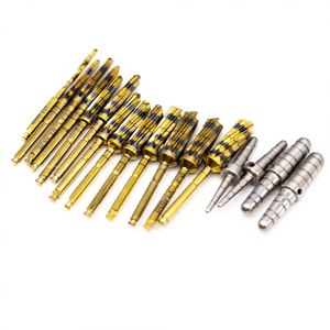 Juego de 12 Piezas de Fresas de Acero Inoxidable para Osteodensificación con Soporte y Punta Fina - Product Image 2