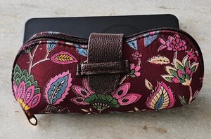 Étui à lunettes en coton imprimé, étui à lunettes de soleil, housse en tissu doux, accessoire de voyage léger pour femmes et hommes, rangement quotidien - Product Image 3