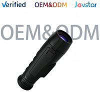 Monoculaire de vision nocturne professionnel portable avec zoom optique 4x pour l'observation en extérieur, l'observation de la faune, le camping et la vision par faible luminosité