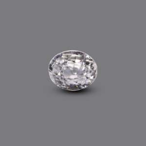 Natural Rough White Zircon 4.2 Carat Loose Gemstone for Fine Jewelry - Product Image 1