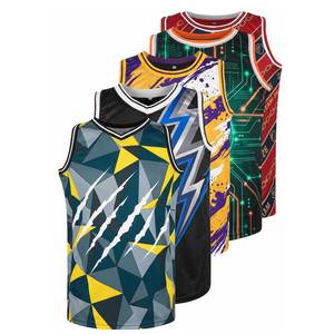 Nouveau design de maillot de basket-ball vert foncé et noir dégradé, sublimation personnalisée, nom, numéro, uniforme d'équipe, débardeur sans manches - Product Image 2