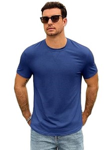 Camisetas unisex de moda al por mayor, camisetas extragrandes de alta calidad, camiseta lisa de algodón suave para hombre - Product Image 3