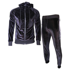 Conjunto Deportivo de 2 Piezas con Capucha y Cremallera para Hombre, Conjunto Deportivo Informal de Marca Privada para Hombre, Ropa al por Mayor - Product Image 1