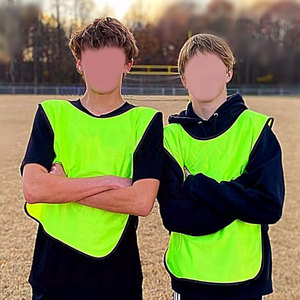 Kids Scrimmage Vests Lightweight Breathable Sport Basketball Pinnies Soccer <b>Bibs</b> <b>Training</b> Practice Jerseys for Youth Boys Girls - Product Image 5