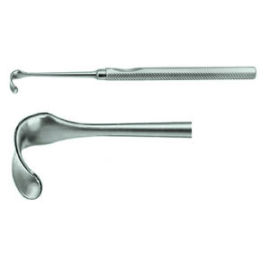 Premium Mannerfelt Saddle <b>Hook</b> Fenestrated Stainless Steel <b>Plastic</b> Surgery Instrument CE Certified Surgical Tool Java Surgical - Product Image 3