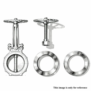 Válvula de Globo de Acero Inoxidable con Extremos Bridados, Superficie Metálica Pulida, Accionada por Volante, Válvula de Control Industrial para Tuberías - Product Image 3