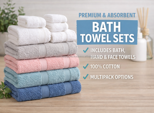 Luxury Cotton <b>Bath</b> <b>Towel</b> <b>Sets</b> 400 GSM Jacquard Pattern High Absorbency Soft Low Lint Exporter Europe - Product Image 6