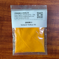 Pigment thermoplastique Solvant Jaune 93 Transparent Jaune 3G Colorant Poudre Caoutchouc Colorant