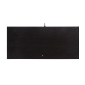 Vetrina Nera a Due Ante con 3 Ripiani per Casa o Ufficio - Product Image 6