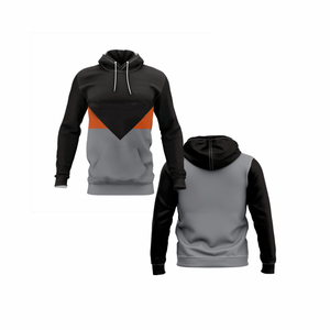 Sudadera con Capucha para Hombre 2026, Diseño a Rayas Azul y Blanco, Corte Regular, Informal, con Bolsillo, Tejido de Poliéster, para Otoño - Product Image 2