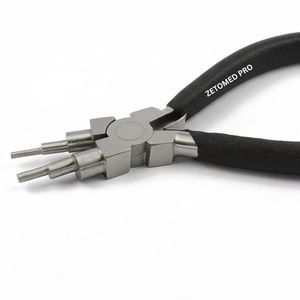 Alicate de 3 Pasos para Dar Forma a Mandriles Redondos de Acero Inoxidable para Joyería, 160 mm - Product Image 4