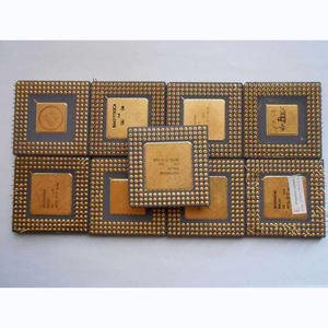 Mejores restos de procesadores cerámicos de CPU para recuperación de oro / Chatarra de CPU cerámica / Chatarra de computadoras Pentium Pro - Product Image 1