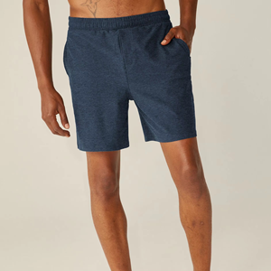 Pantalones Cortos de Verano 405G con Cordón Ajustable, Estilo Vintage, Tejido Grueso, Ropa Urbana Moderna, Unisex, Color Negro - Product Image 1