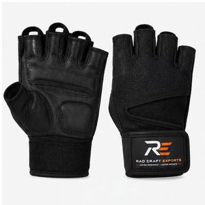 Gants de sport confortables pour la musculation, aident à prévenir les callosités, améliorent la force de préhension et offrent un soutien pour chaque entraînement de musculation, demi-doigts. - Product Image 5