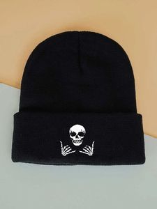 Chapeau en tricot jacquard de haute qualité, personnalisé, unisexe, en acrylique, chapeaux d'hiver personnalisés, chapeau en tricot jacquard avec logo personnalisé - Product Image 5