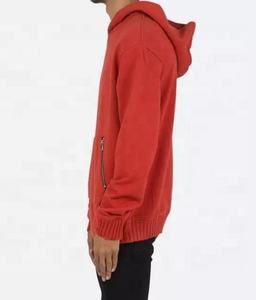 Punchin Sports surdimensionné hommes sweat-shirt avec poche zippée Logo personnalisé en gros pas cher hiver à capuche plaine teint Technique - Product Image 3