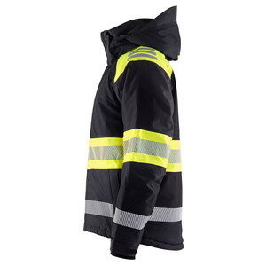 Vestes de travail d'hiver à haute visibilité réfléchissantes, imperméables, en softshell, pour la construction et la sécurité - Product Image 4