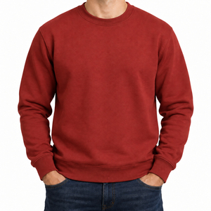 Ensemble de survêtements d'hiver pour hommes en polyester/coton, coupe oversize, écologique, 350g, respirant, couleur unie, avec logo personnalisé 2026 - Product Image 5
