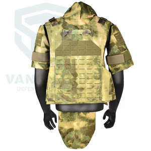 Ensemble de gilet tactique de protection robuste Vanguard Defense pour l'extérieur avec protection des bras et de la hanche, camouflage <span class=keywords><strong>russe</strong></span> - Polyester - Product Image 4