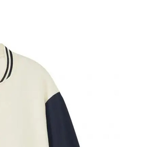 High Quality Faux <b>Leather</b> Sleeve Baseball Varsity <b>Jacket</b> <b>Winter</b> Fashion Wear With Waterproof Feature Warm And Stylish - Product Image 4