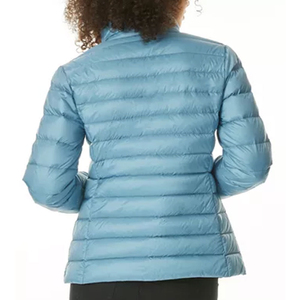 Veste à capuche matelassée pour femme, légère et chaude pour l'hiver, imperméable, coupe-vent, style décontracté et streetwear tendance - Product Image 6